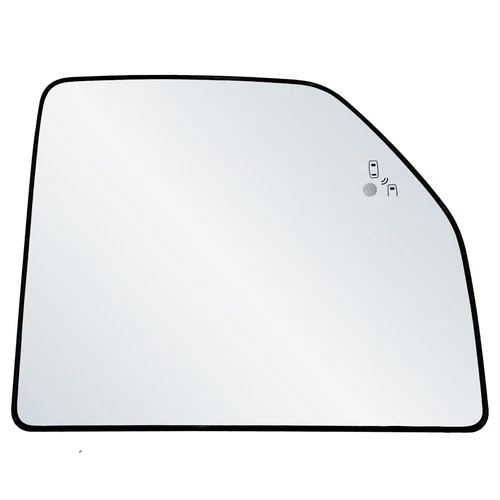 Passengers Side Mirror Glass Fit 17-22 Ford F150 F250 F350 Backing Plate Heat BS