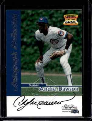 1999 Fleer Greats of the Game Sports Illustrated Andre Dawson Auto #NNO