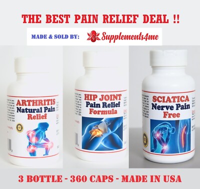 SCIATICA  - NERVE PAIN -  arthritis, osteoarthritis, JOINT MUSCLE PAIN RELIEF