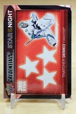 2021-22 UD Credentials Star of The Night #3S-2 Thatcher Demko