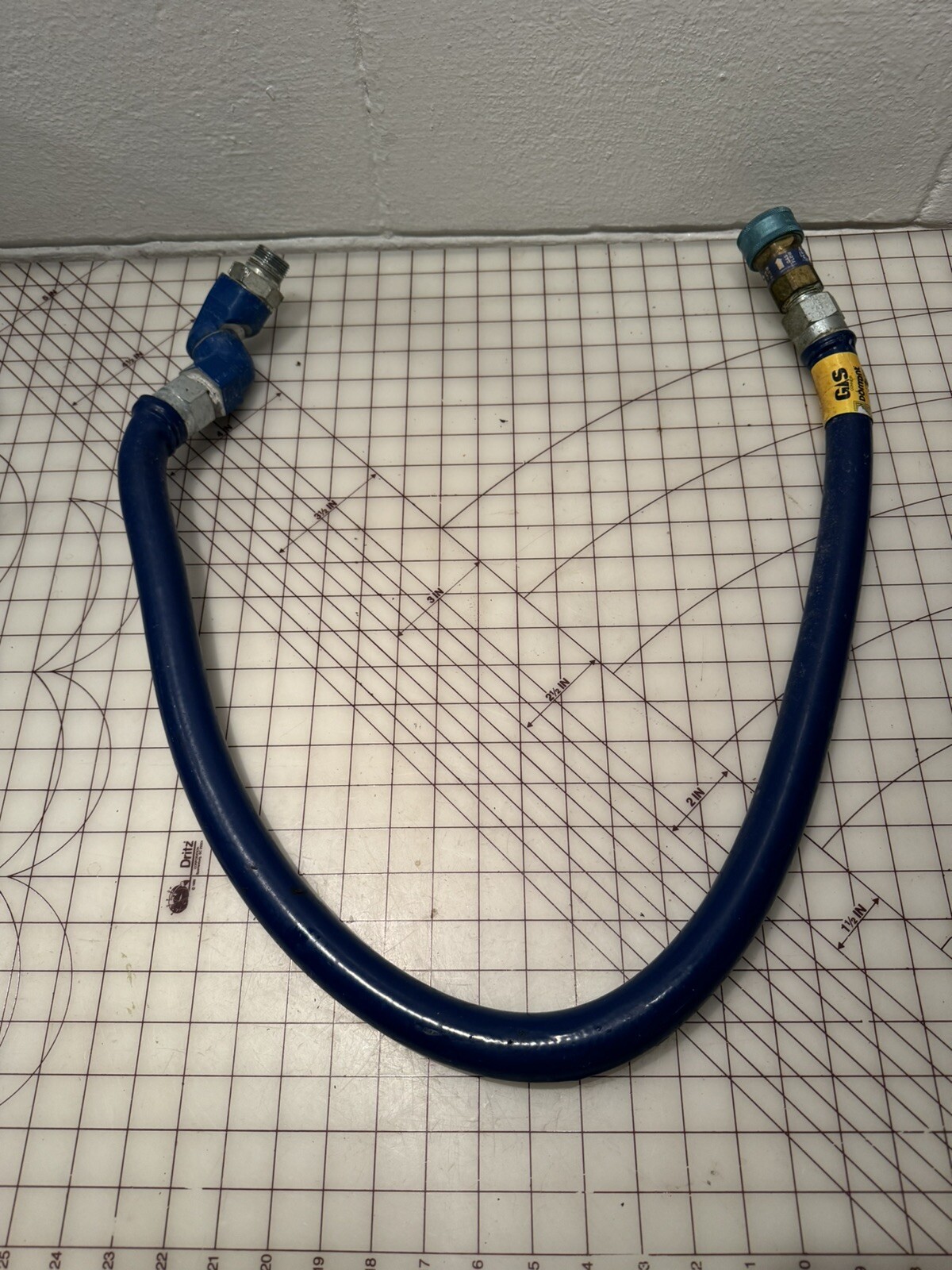 Dormont 3/4 in x 48 in Blue Hose™ with Swivel MAX® Gas Hose Connector