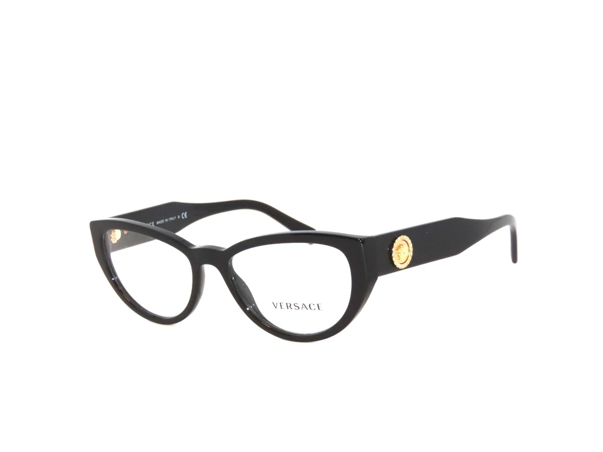Versace Frame 3280B 3280 GB1 53 Black Eyeglasses