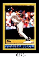 1-2010 TOPPS THE CARDS YOUR MOM THREW OUT DEREK JETER YANKEES CARD#CMT-105