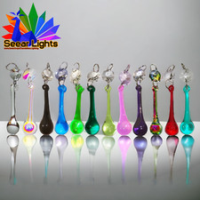 1-12 Orb Chandelier Crystals Prisms Drops Beads Sun Catchers Wedding Decorations