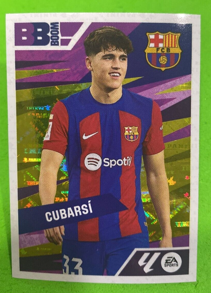 💥 2024-25 PAU CUBARSI #3 BB BOOM BARCELONA La Liga Este Sticker