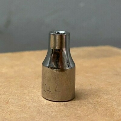 KD Tools 516104 Shallow 4mm Socket 1/4'' Drive 6 Point Made in USA