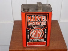 Vintage Marvel Mystery Oil Empty One Gallon Can