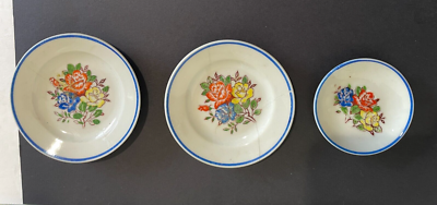 VINTAGE TOY CHINA TEA SET - 21 Piece Set - MADE IN JAPAN - with