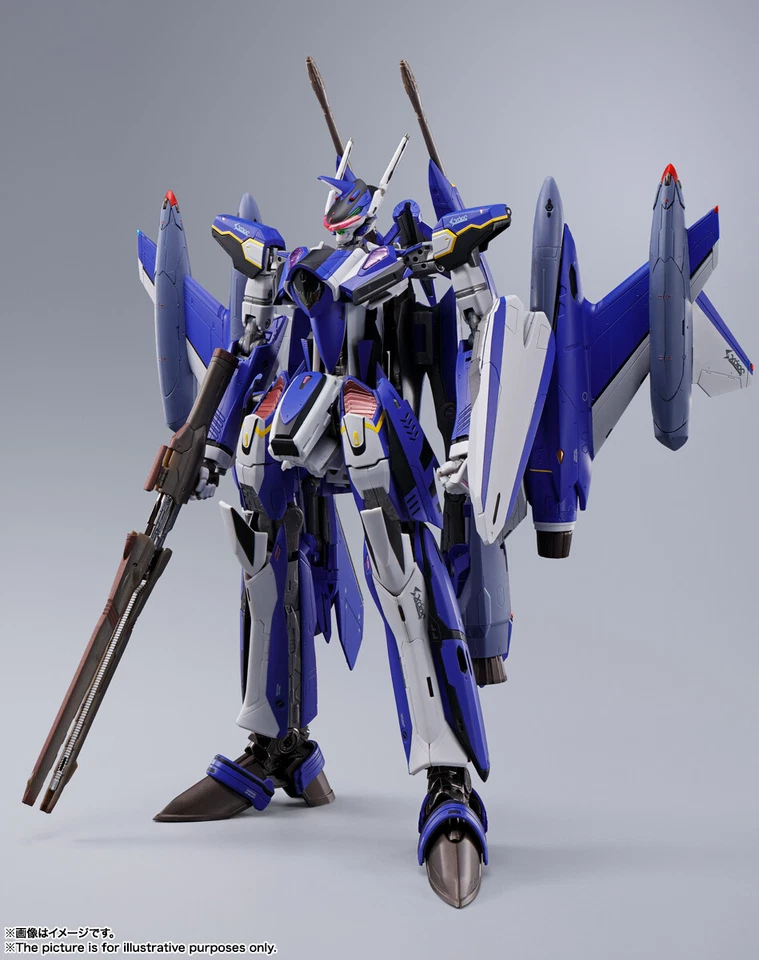 Macross YF-29 Durandal Valkirie DX Chogokin Set Die-Cast Figure BANDAI - Immagine 2 di 4