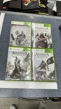 Assassin's Creed Games Bundle - Xbox 360 Lot Of 4