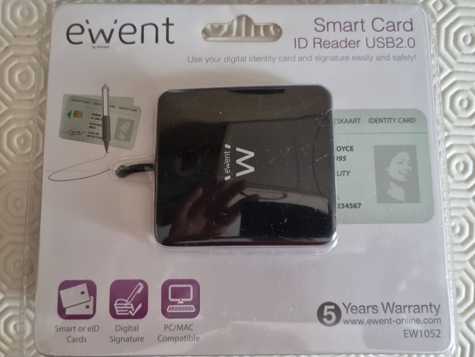 EWENT smart card ID reader USB2.0 art.EW1052