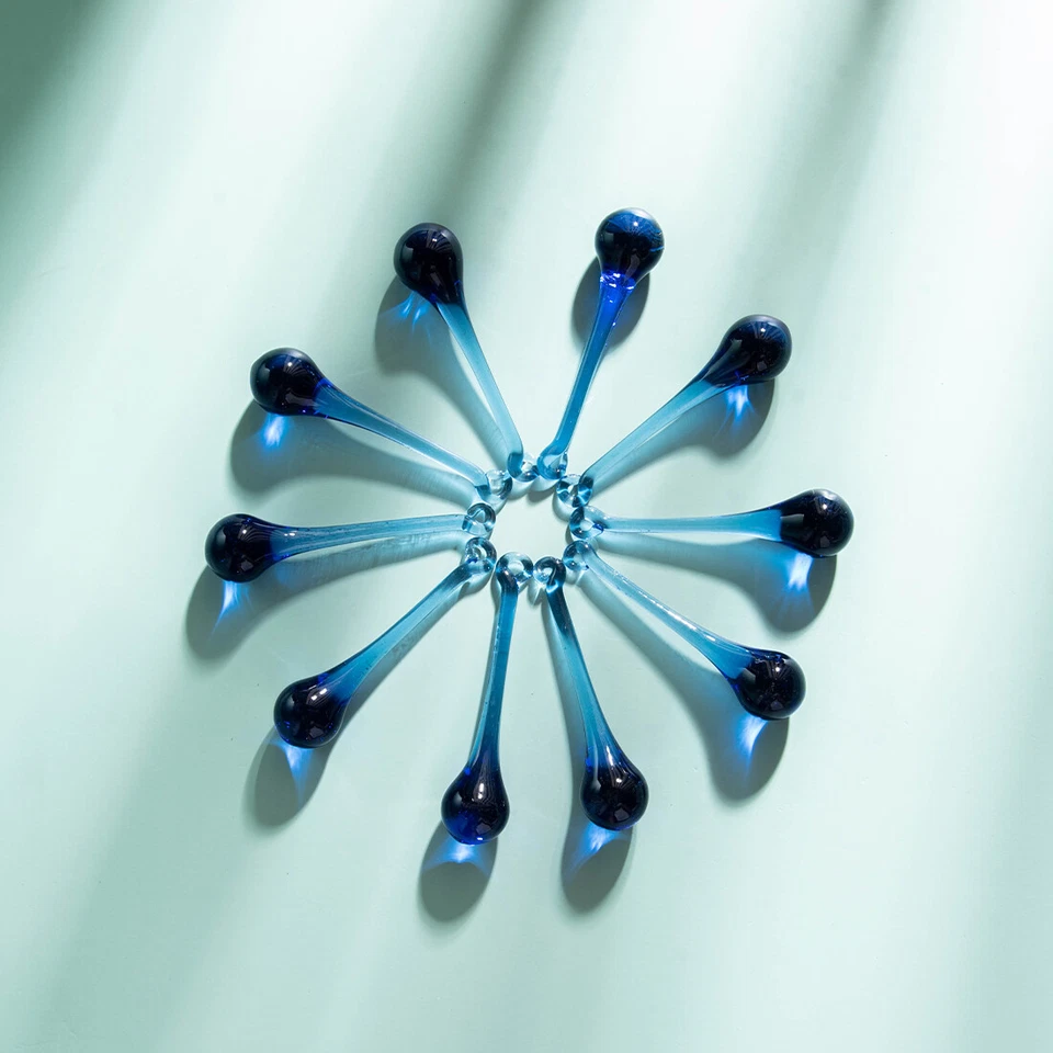 Люстра LONGWIN 20 шт. цветной хрусталь капля дождя призма подвесной кулон деталь сделай сам - Изображение 2 из 4