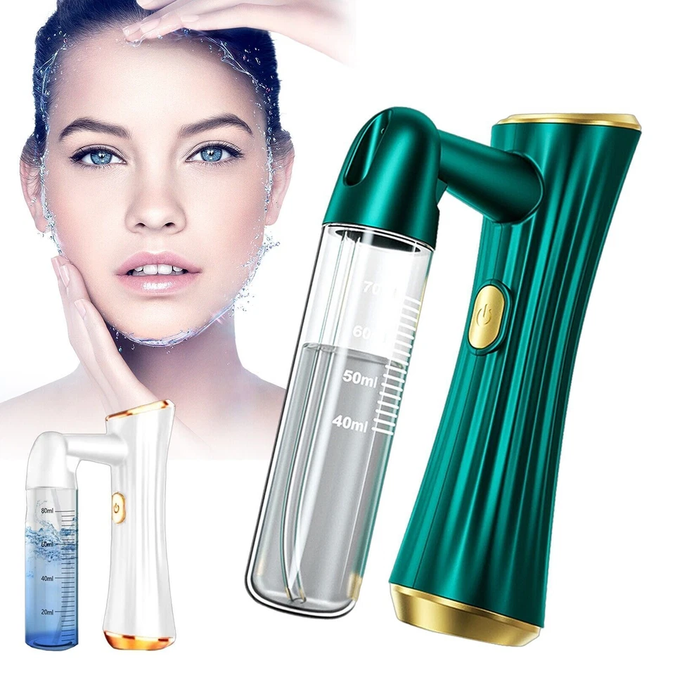 Portable Facial Skin Oxygen Nano Mist Spray Moisturizing Injector Airbrush Salon - Image 3 of 4