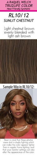 Peluca ON POINT - RAQUEL WELCH *CUALQUIER COLOR Tru2Life, parte central mono, frente de encaje NUEVO - Imagen 16 de 42