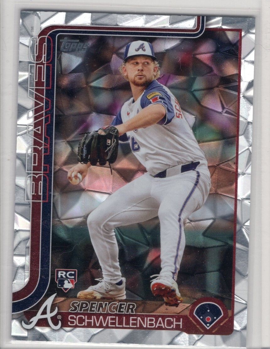 Spencer Schwellenbach - 2025 Topps Series 1 - Diamante Foil - Rookie #103
