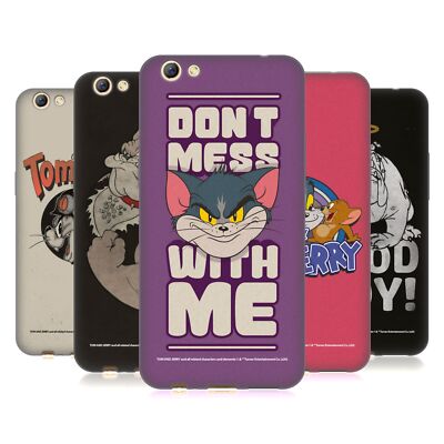 OFFIZIELLE TOM AND JERRY TYPOGRAFIE KUNST SOFT GEL HANDYHÜLLE FÜR OPPO HANDYS