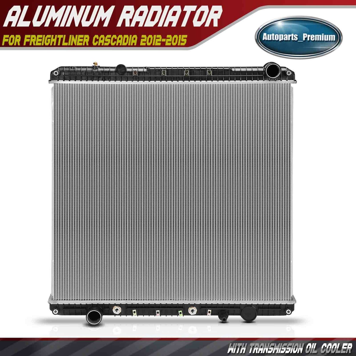 Radiator with Transmission Oil Cooler for Freightliner Cascadia