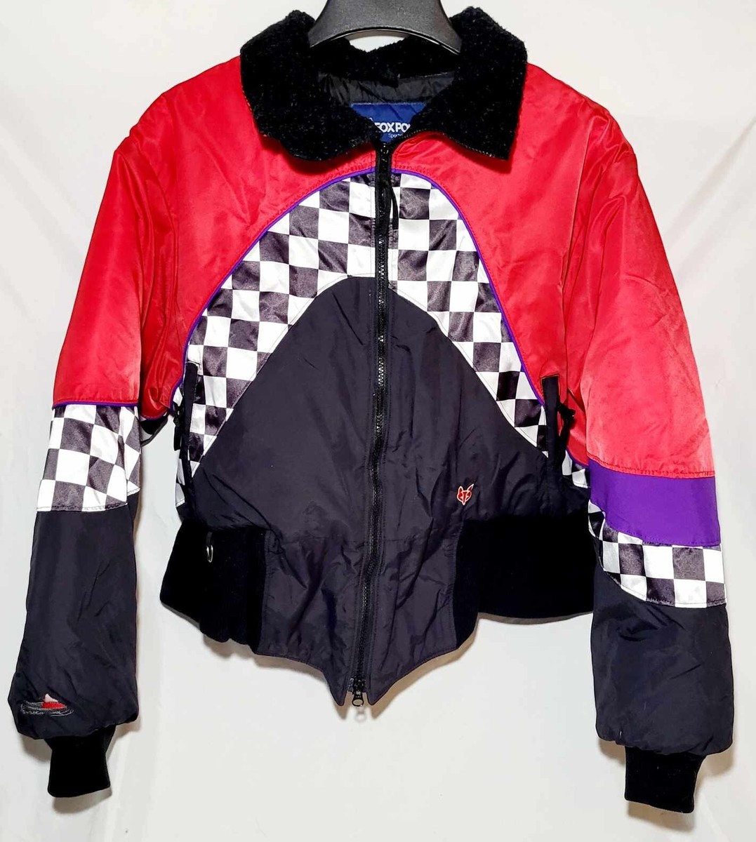 Vintage Fox Point Nylon Snowmobile Ski Jacket Size Womens Large | eBay