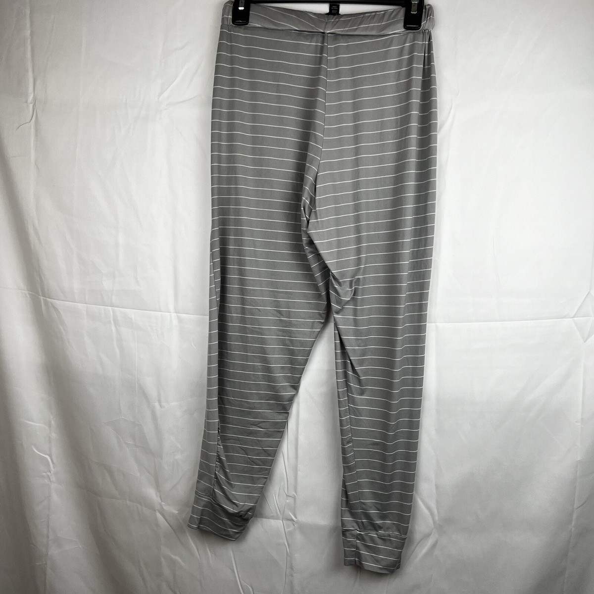 Tahari Womens Size Medium Striped Sleepwear Pajama Pants Irregular