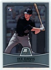 2010 Bowman Platinum #66 IKE DAVIS RC Rookie (Mets) NM