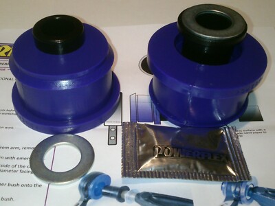 2 Querlenkerlager Exzentrisch Pu Buchsen Hinten VA BMW Z3 E30 E36 Powerflex 5303