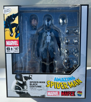 MAFEX スパイダーマン ブラック コスチューム COMIC Ver. 147 MAFEX スパイダーマン ブラック コスチューム COMIC Ver. 147