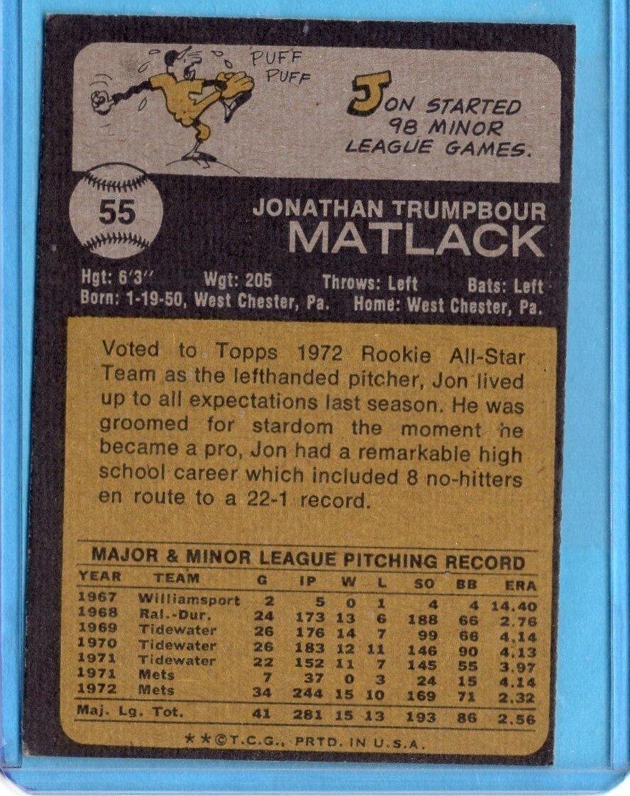 1973 TOPPS BASEBALL CARDS - PICK YOUR  FAVORITE 1-199 - Picture 114 of 380