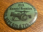 1980 &1981 Stumptown Steam Threshers Club Tractor Antique Gas Engine Button Pins — photo 3