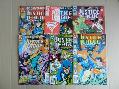 Justice League America #66-70 + Annual #6 (1992-3) [DC Comics]  