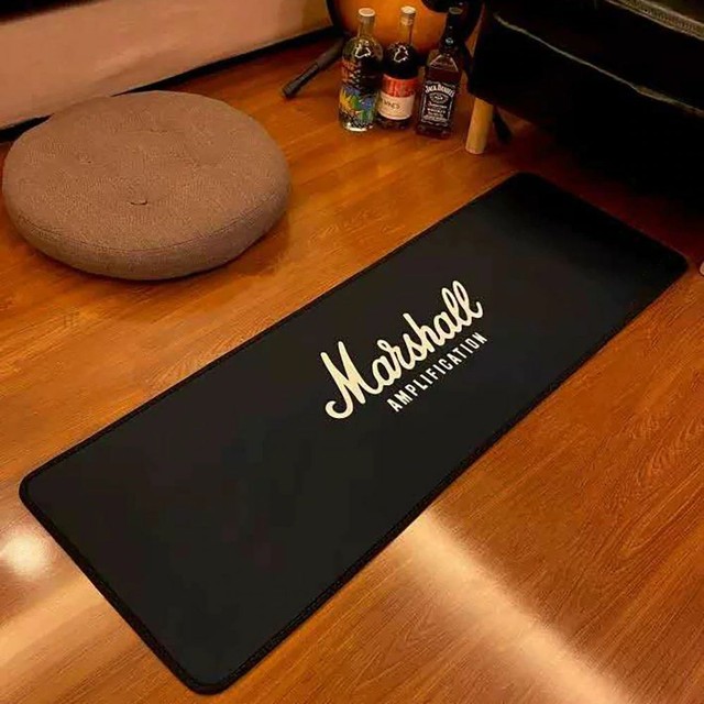 Marshall Guitar Modern Area Rug Printed Floor Carpet For Living Room