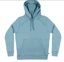 Ethika Turquoise Teal Women’s Pullover Hoodie SZ SM California Beach Athleisure