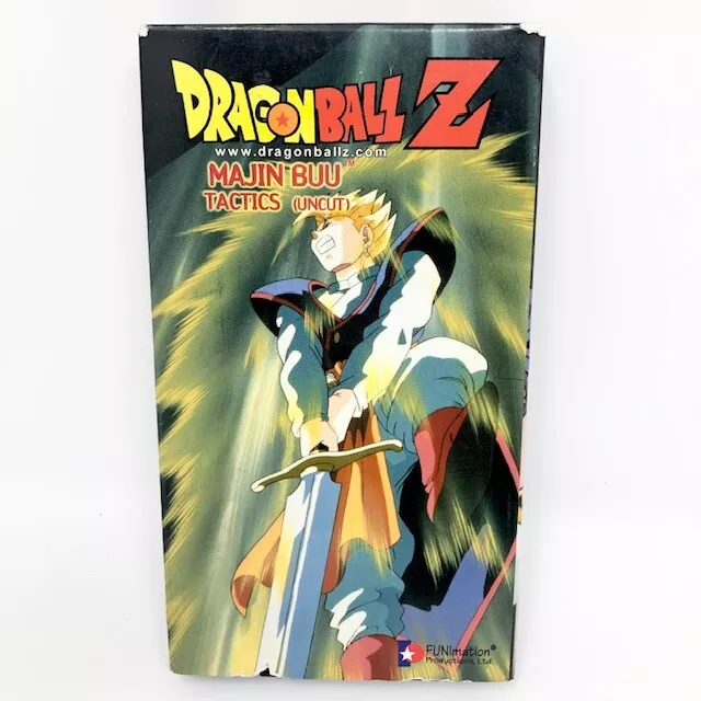 Dragonball Z Tactics Uncut VHS Majin Buu Saga DBZ Anime Akira Toriyama  Vintage 704400033537