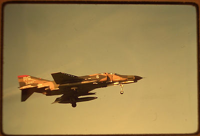 1 x original Farb DIA Slide US - Air Force,  AF 68-447  RS, Ramstein 16.10.1975