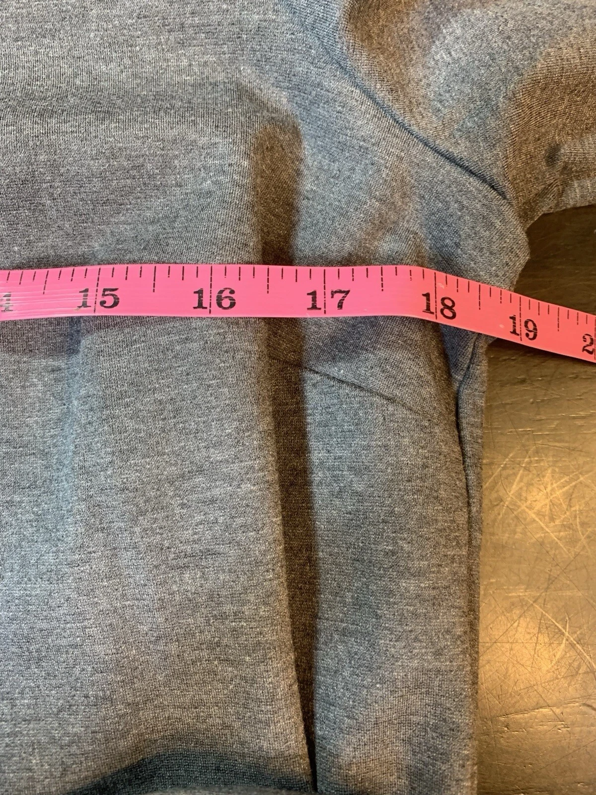 VETEMENTS Abito Talbots Ponte in maglia con cintura donna 12 preppy ufficio chiesa basic retrò grigio