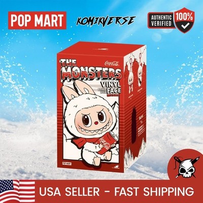 USA* AUTHENTIC POP MART LABUBU THE MONSTERS COCA COLA (VINYL FACE