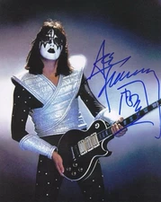 Ace Frehley Autographed Signed 8.5x11  KISS GUITARIST Photograph REPRINT