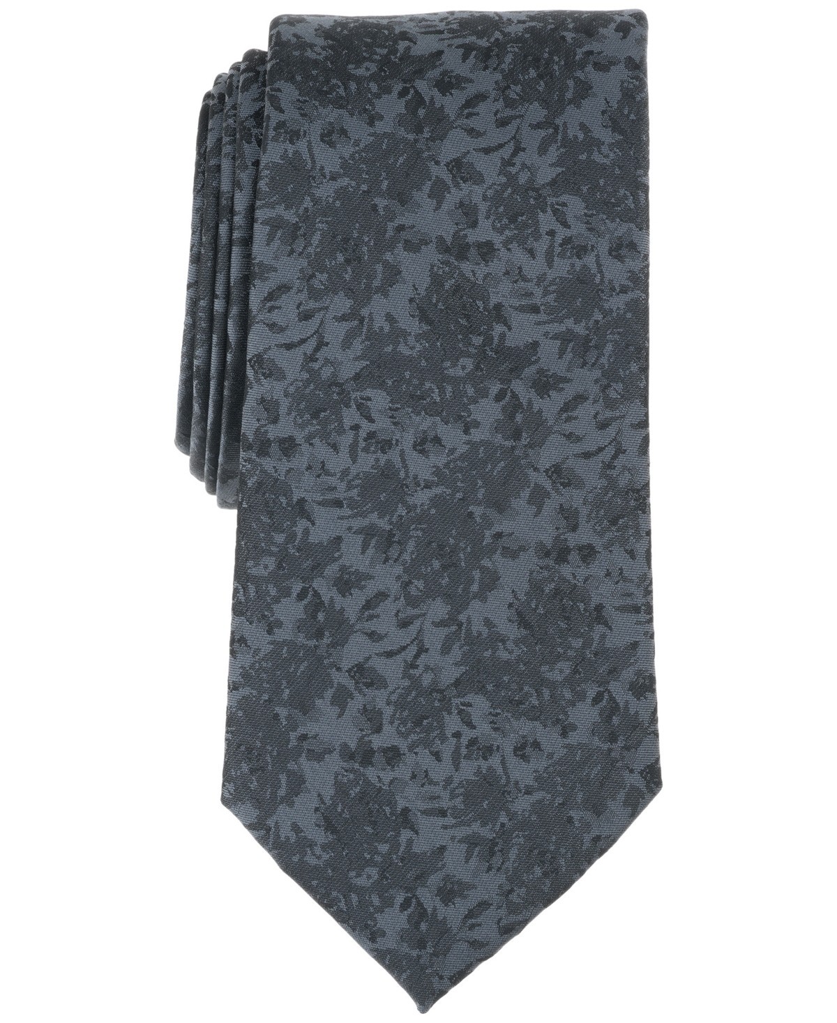 Michael Kors Mens Murray Floral Tie Black OS 3890₽