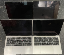 Lot of 4 A1708 2017 13" MacBook Pro No Power Bad LCD READ SOLD-AS-IS