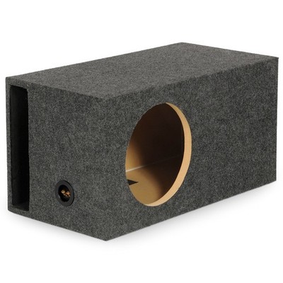 QPower HD112VL Single 12 Inch SPL XL Heavy-Duty Side Ported Subwoofer Enclosure