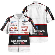 Dale Earnhardt Nascar Racing 2001 Uniform Hawaiian
