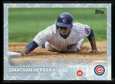 2015 Topps Update #US326 Jonathan Herrera Snow Camo #/99