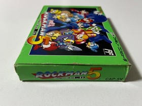 Rockman 5 Blues no Wana!? (Mega Man 5) | Nintendo Famicom Capcom CAP-5V Japan