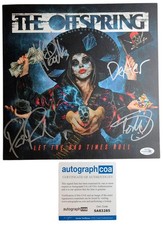 The Offspring Let The Bad Times Roll Signed Album ACOA