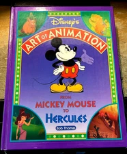 DISNEY's ART of ANIMATION Mickey Mouse to Hercules Lenticular ( 3D ) & Inscribed