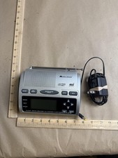 Midland WR-300 Digital Weather Alert Radio Silver NOAA AM FM Scanner 12V Desktop