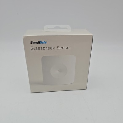 SEALED SimpliSafe Glassbreak Sensor - 20ft. Range - Sound Detection Technology