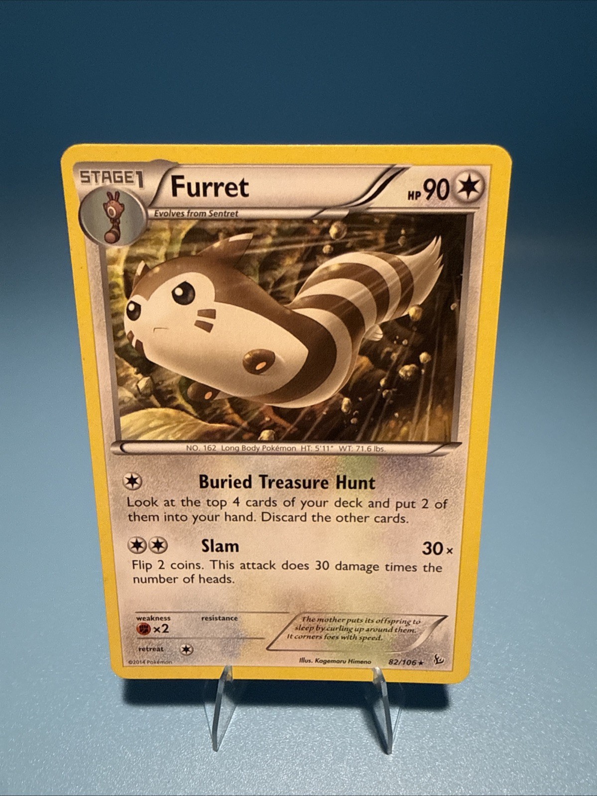 Furret Rare XY - Flashfire 82/106 LP
