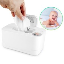Baby Wipe Warmer 3 Temp Settings Night Light Type-C Large Capacity Dispenser