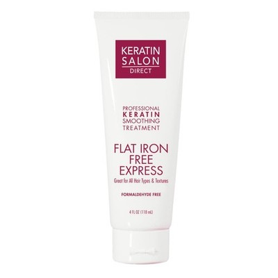 Keratin Hair Treatment - Salon Quality Formula, No Flat Iron Required (4 oz)