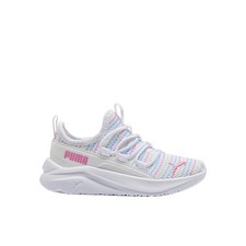 PUMA One4all Slip On Multi Knit Slip On Youth Girls White Sneakers Casual Shoes
